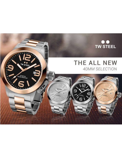 TW Steel 40MM Selection -The All New TW Steel 40MM
